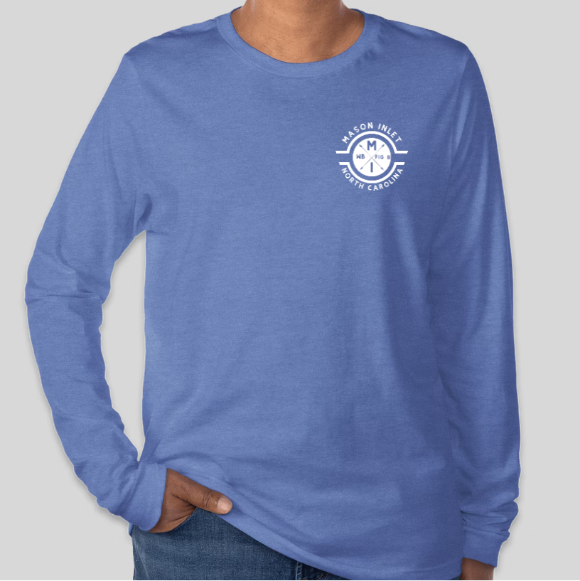 Long Sleeve T - Blue - Classic Logo