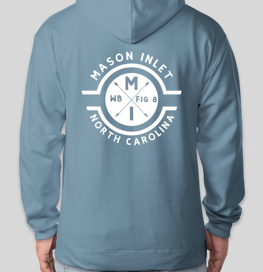 Mason Inlet Hoodie - Stone Blue