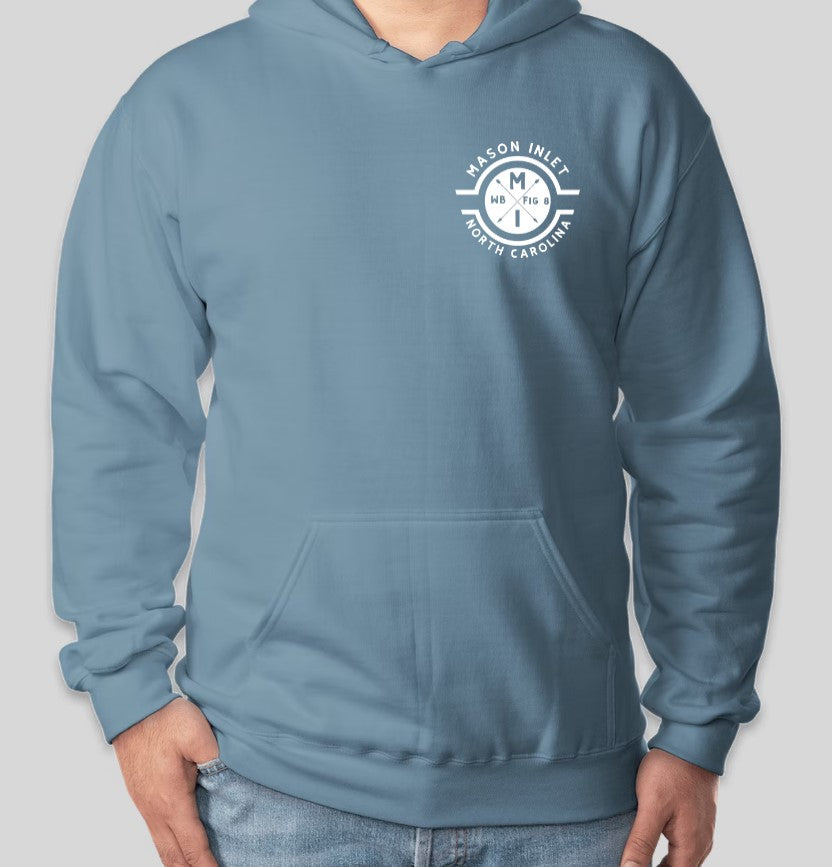 Mason Inlet Hoodie - Stone Blue