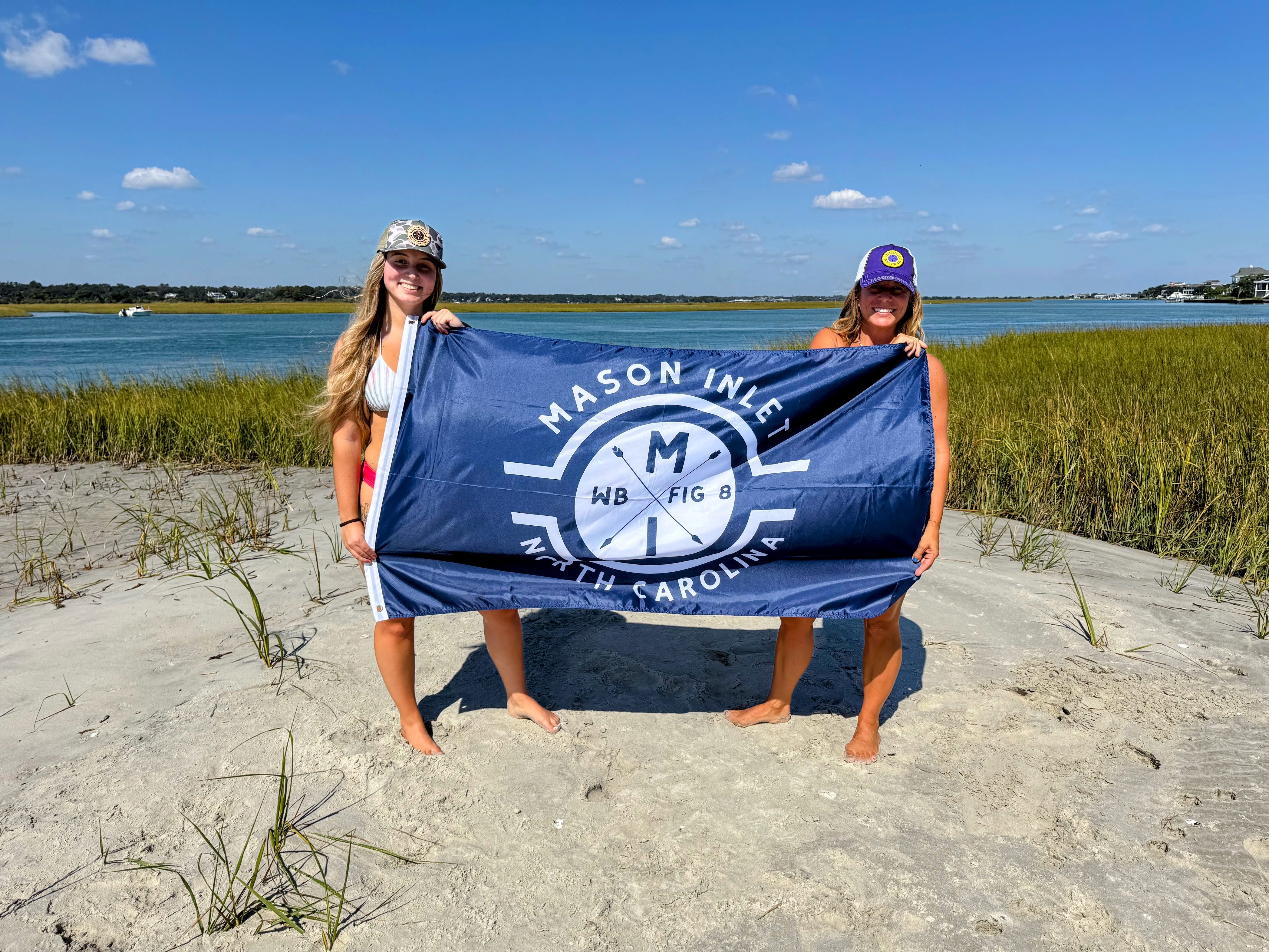 Large Mason Inlet Flag