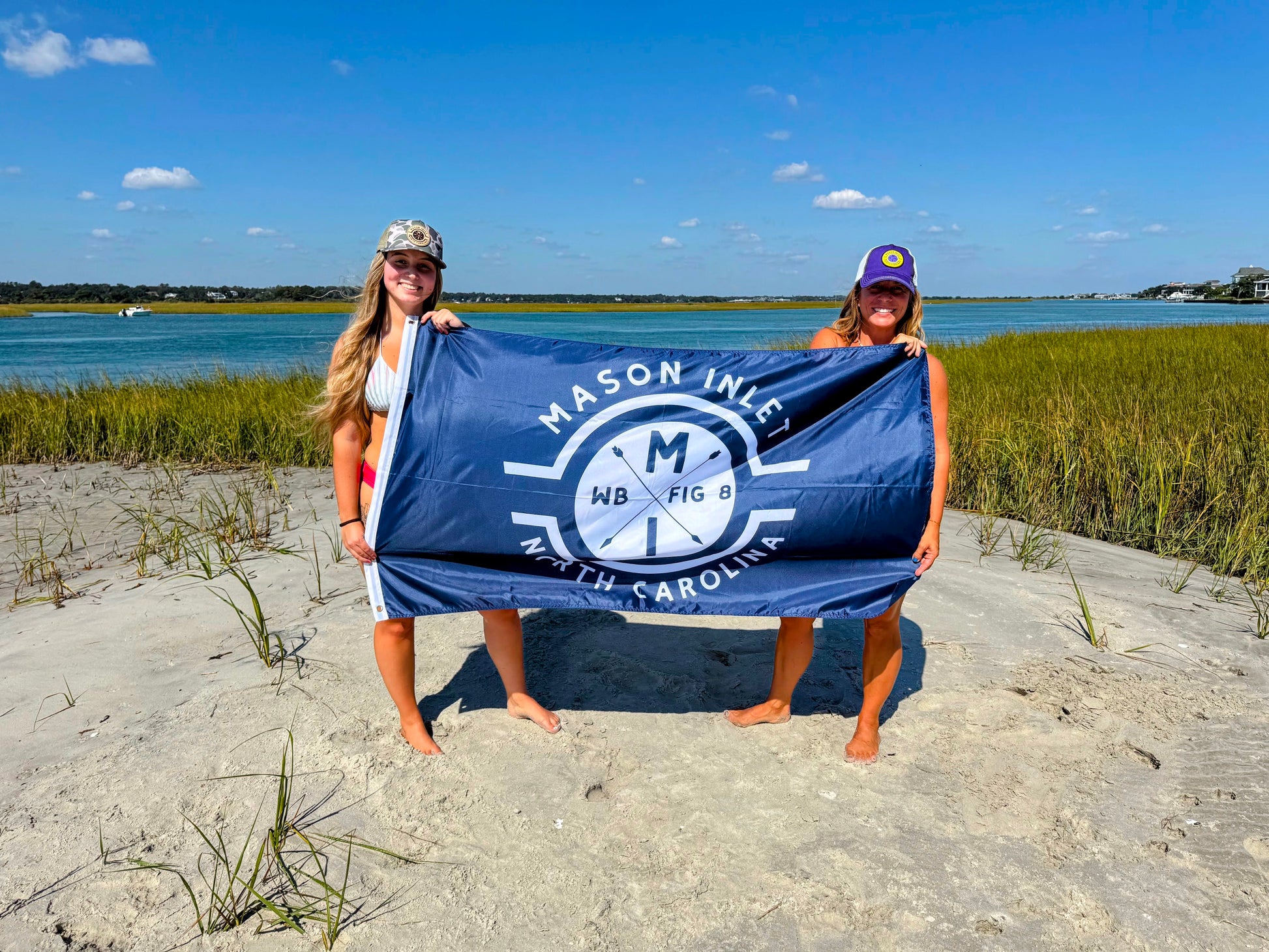 Large Mason Inlet Flag