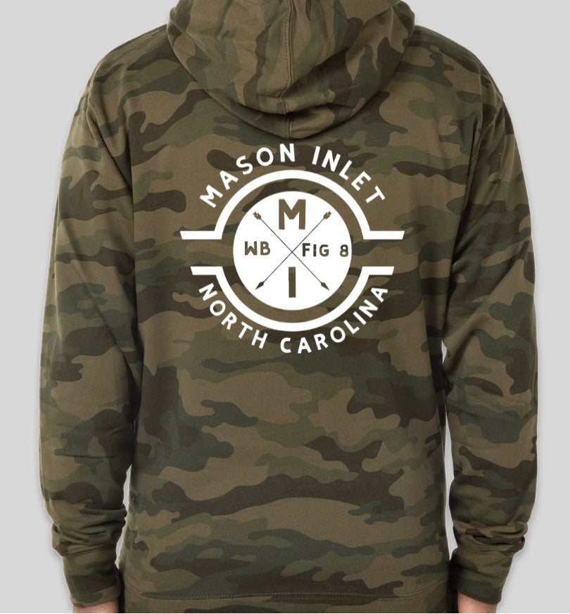 Forest Camo  Mason Inlet Hoodie