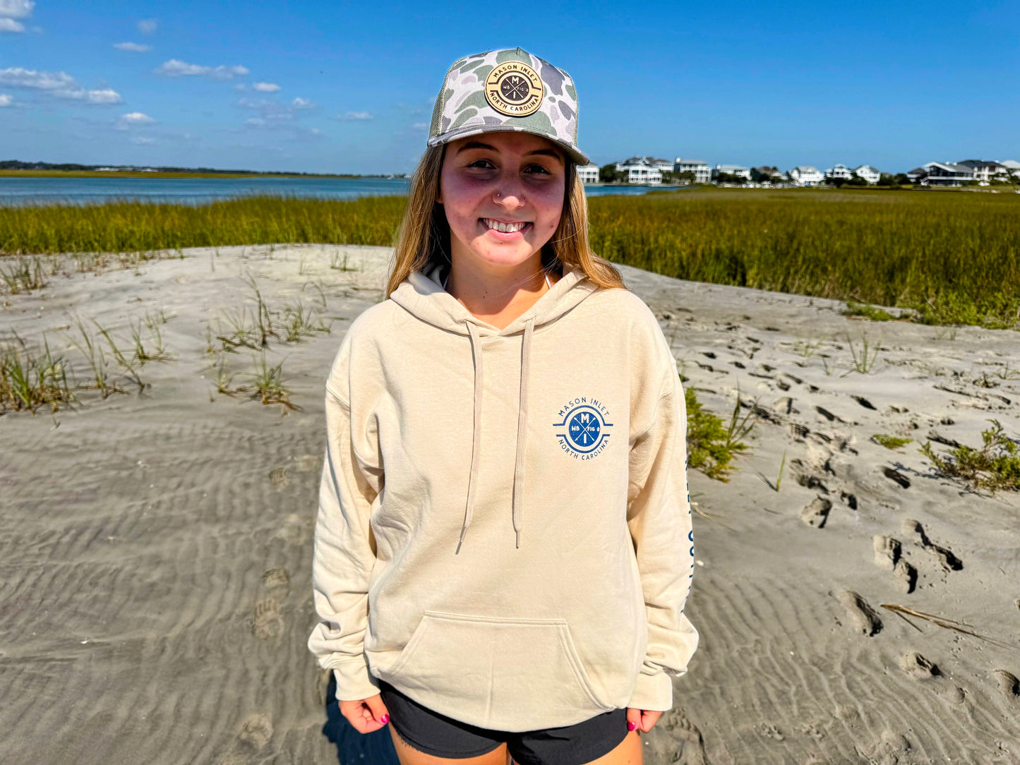 Mason Inlet Hoodie - Sand