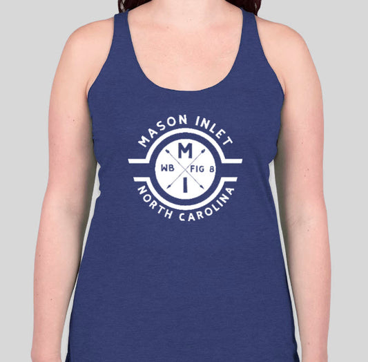 Mason Inlet Ladies Tank - Navy